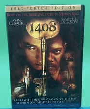 1408 (DVD, 2007) Stephen King John Cusack Samuel L Jackson