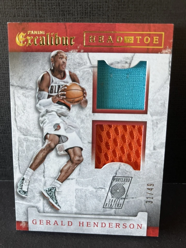 2015-16 Panini Excalibur - Head To Toe #16 Gerald Henderson /49 (MEM) - Image 2 of 3