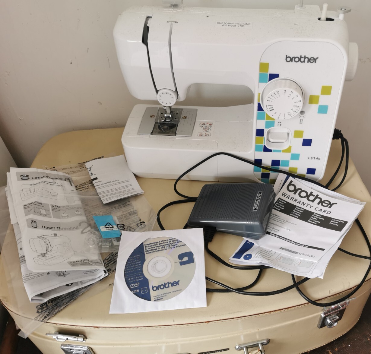 Brother LS14S Metal Chassis Sewing Machine 313052792770 eBay