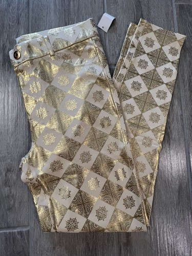 Universal Studios The Wizarding World of Harry Potter Gold Stretch Pants XXXL