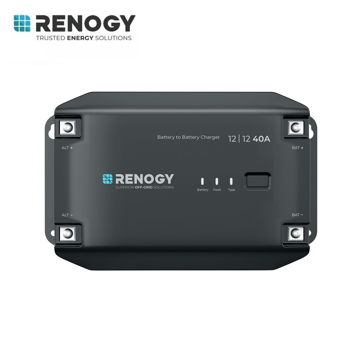 Renogy 12V 40A DC to DC Battery Charger DC-DC On-Board Battery