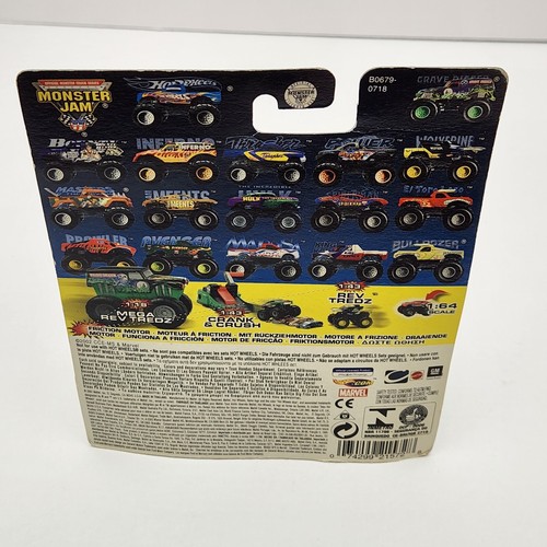 Hot Wheels-Karl Malone's Monster Jam 1:64 Truck-Power Forward-Metal Collection - Picture 20 of 22