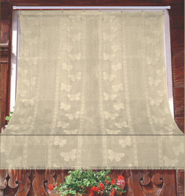 Tenda Zanzariera Beige 150x250 Cm Con Farfalle - Per Balcone E Finestre - Foto 11