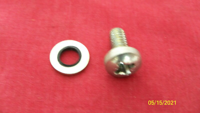 1971-72 BSA NEW PRIMARY DRAIN PLUG SCREW 14-7804 W/SEALING WASHER 71-1065 UK