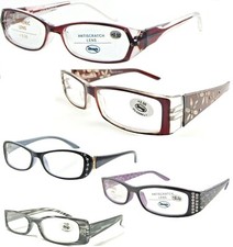 Ladies Fancy Diamantes Rhinestone Detailed Reading Glasses Selection +0.50~+3.25