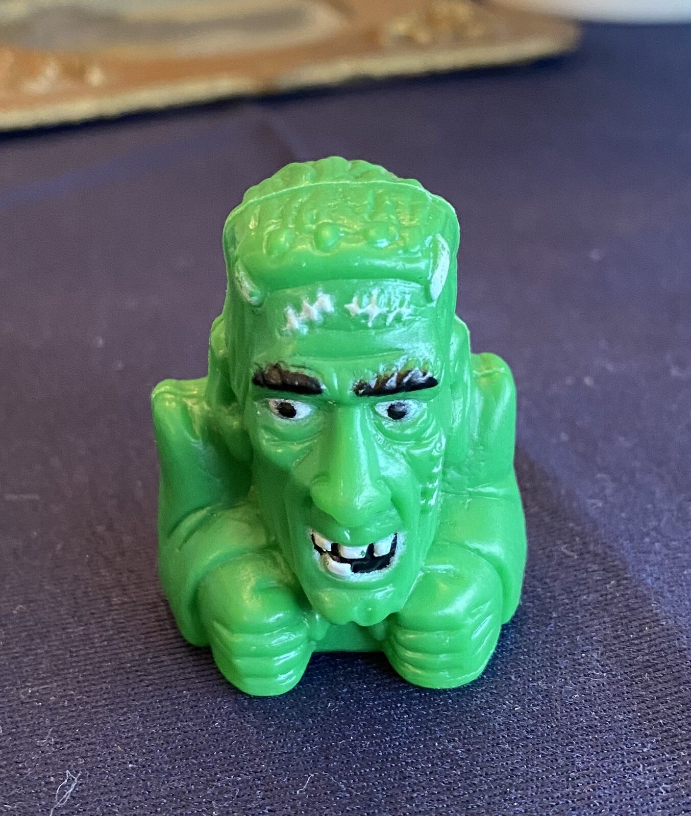 1990 PLC Freaky Friends Frankenstein Finger Puppet P.L.C. Halloween ...