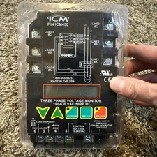 ICM Controls ICM450 3 phase Voltage Monitor 190-630 VAC