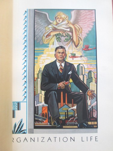 Anuario MAKIO 1931 Art Deco Grueso Universidad Estatal de Ohio Columbus con páginas a color - Imagen 10 de 12