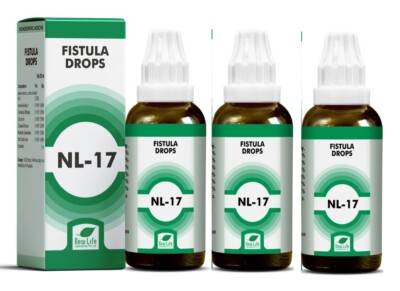 3X New Life NL-17 Fistula Drops 30ml Each   Anal Discomfort Relief   Free Ship