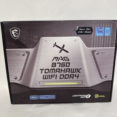MSI PRO B760-P WiFi DDR4 ProSeries Motherboard - Supports 12th/13th/14th Ge
