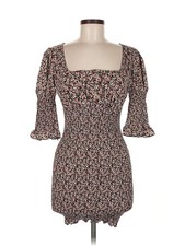 Fashion Nova Women Brown Casual Dress M