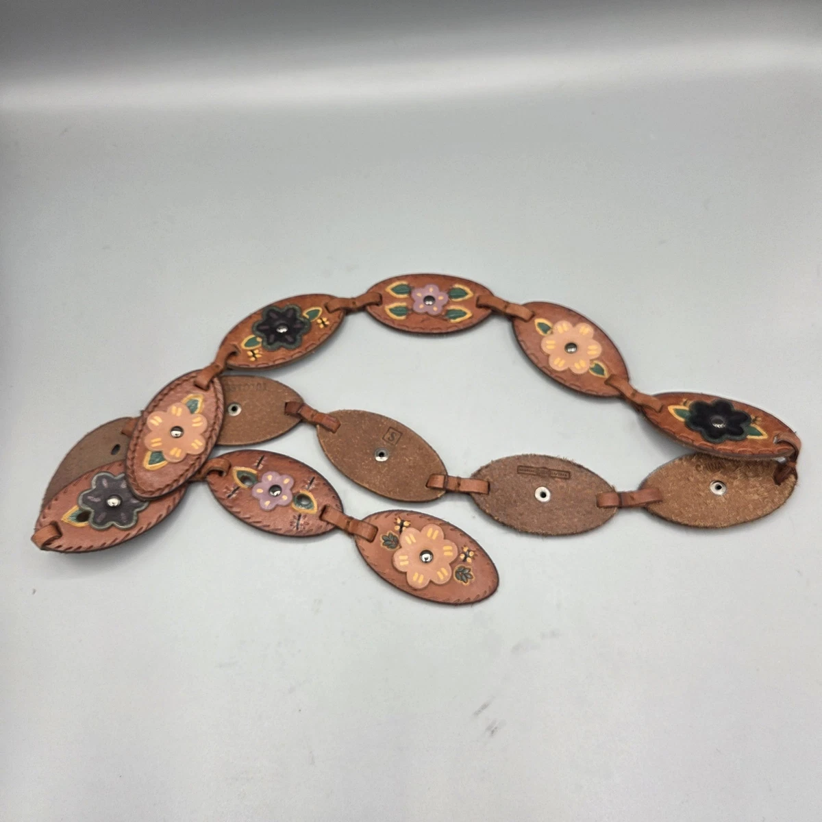 Fossil Brown Floral Belts for Women for sale | eBay