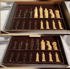 SAC Studio Anne Carlton "The Robin Hood Chess Set" - Beautiful Chess Pieces