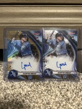 2024 Bowman's Best Best of 2024 Auto Gold Refractor /50 + Base Auto Curtis Mead
