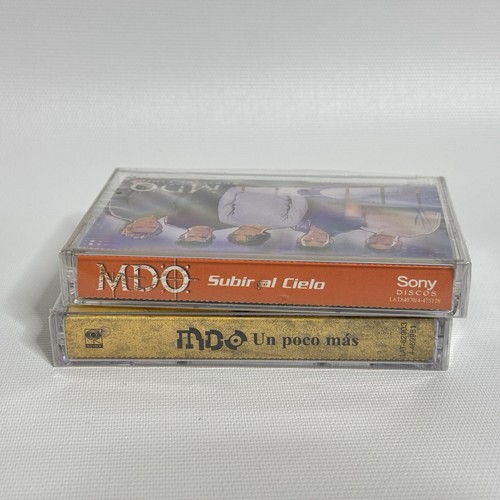 MDO Cassette Lot Un Poco Mas + Subir al Cielo Like Menudo Latin Pop Boy Band New - Picture 4 of 4