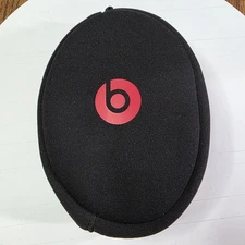 Genuine Beats by Dr. Dre Headphone Carrying Case Only Solo 2/3 Black/Red Travel