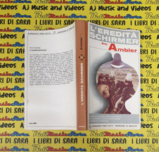 Book*Libro L'EREDITA' SCHIRMER romanzo ERIC AMBER 1965 GARZANTI x TUTTI 15 (B54)