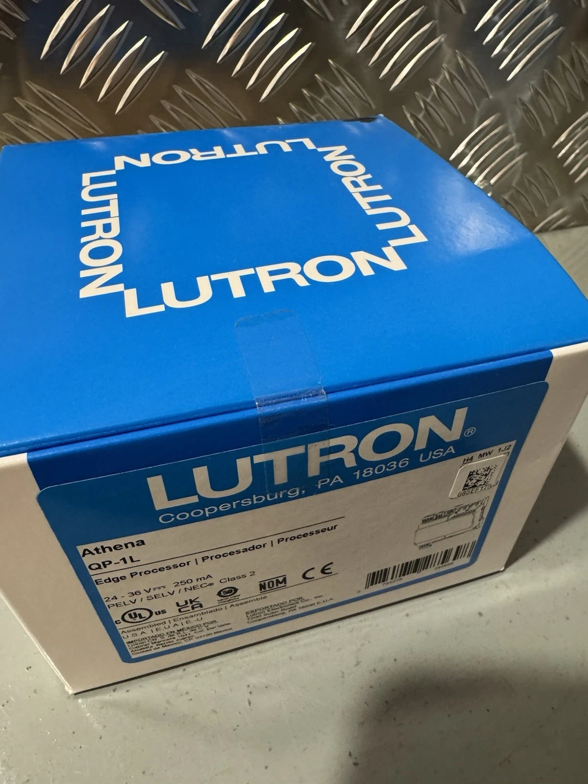 Lutron Athena QP-1L Edge Processor Control Panel 24-36V Brand New Sealed 3