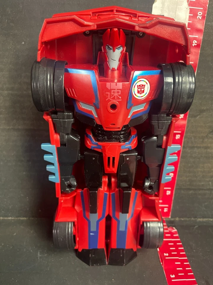 Takara Tomy Transformers Adventure TAV53 Hyper Surge Sideswipe action figure - Image 2 of 4