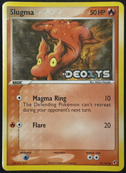 Slugma 75/107 EX Deoxys Reverse Holo