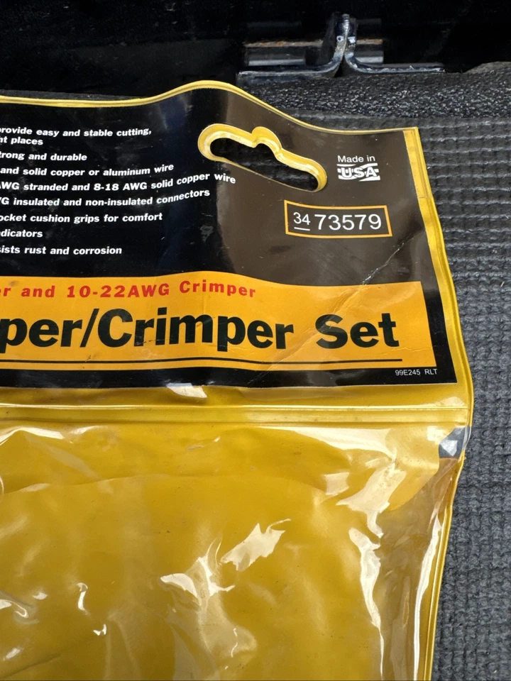 Sears Craftsman EE. UU. Nos 3 piezas Mini Cortador Pelador Crimpadora Set 73579 Profesional  Foto 4 de 4