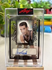 🔥🔥🔥2025 Leaf Metal Sports Heroes -Hall Heroes Jerry West Auto 2/2 Signed