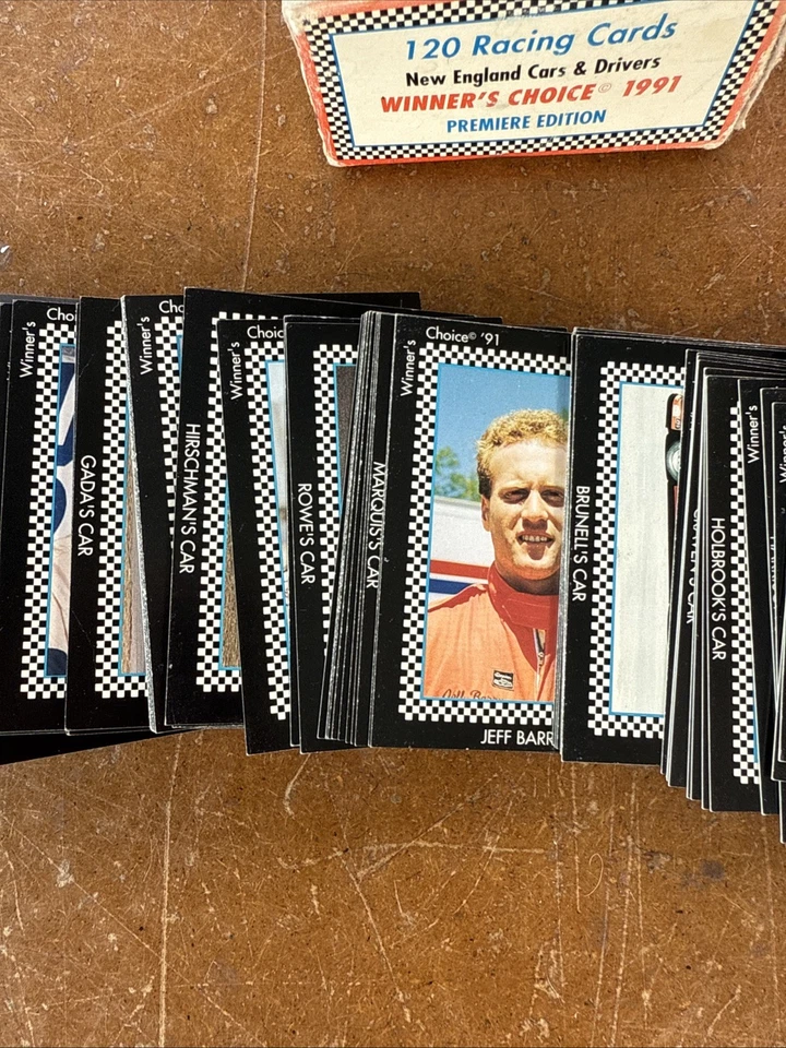 120 Racing Cards, New England CarsAnd Drivers Winners Choice 1991 - Image 4 of 4