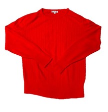 Vintage Christian Dior Women 100 Acrylic Sweater L Made In USA Clean Rips