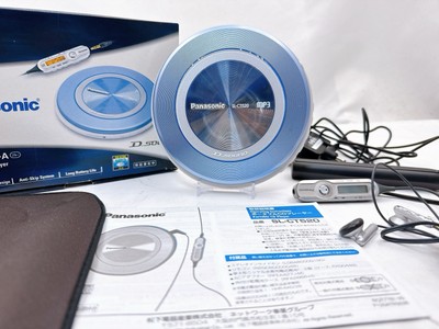 Panasonic SL-CT520-A MP3 CD Player Blue D-SOUND with Box Remote