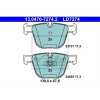 ATE BremsbeläGe Bremsbelegsatz Hinten FüR BMW 7Er 5Er Gran Turismo
