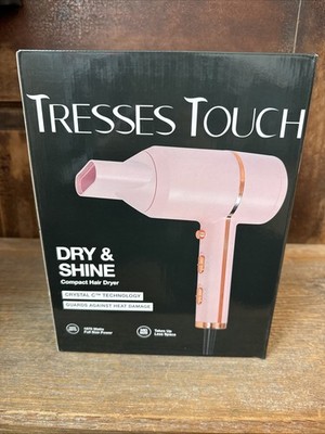 Tresses Touch Hair Dry And Shine Hair Dryer  2 Temperature/3 Speed