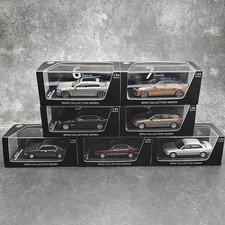 AR box 1/64 BMW 7 Series Suit 7PCS Commemorative Diecast Model Car Collection