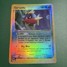 Pokemon  - Carvanha Ruby and Sapphire 51/109 Reverse Holo TCG on eBay