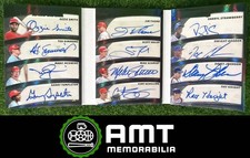Schmidt McGwire Simmons Auto 2025 Leaf Spectacular 1/1 The Book of Baseball Gold