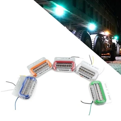 24V Dynamische LED-Seitenmarkierungsleuchte Externe Lichtsignallampe für LKW - Bild 1 von 4