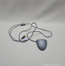 Logitech C-BC7-Dual Cordless Mouse Keyboard Receiver USB PS/2 Wireless Gray