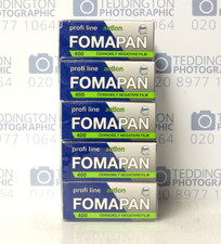10 Rolls of Fomapan 120 Action 400 Black and White Film - Expired June 2025