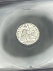 SASA 1900/890 Silver Peru 1/2 Dinero ICG Ms64 Blast White — photo 3