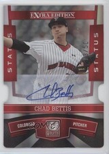 2010 Donruss Elite Extra Edition 13/50 Chad Bettis #11 Auto 2r5