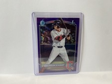 NOLAN SCHUBART Guardians 1st Bowman 2025 Draft PURPLE Refractor #/250