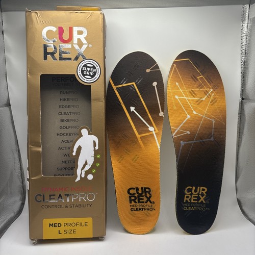 Currex CleatPro Einlegesohle - Med Profile L (Herren 9-10,5 / Damen 10,5-12)