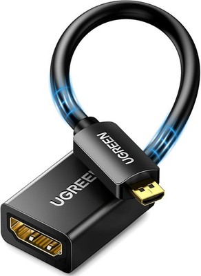 UGREEN 4K 60Hz Micro HDMI auf HDMI Adapter 3D 1080P Typ D auf A Adapterkabel