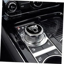 Panel Frame Cover Trim Accessories Gear Shift Knob Cover Decoration Black-A