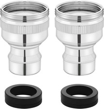 Dishwasher Faucet Adapter, 2 Pack Portable Washer Faucet Snap Adapter Connection