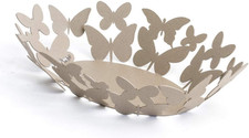 Butterfly - Centro Tavola Ovale Di Design 100% Made in Italy - in Ferro, 43 X 25