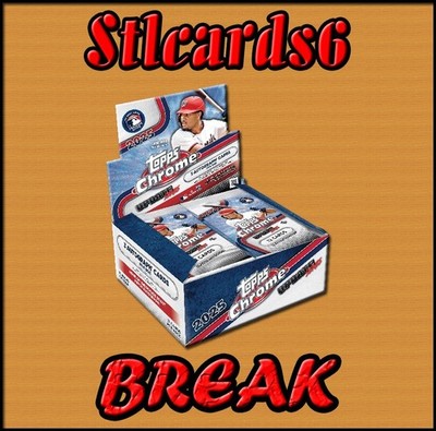  Pick Your Team  [#14] [1x] 2025 TOPPS CHROME UPDATE JUMBO BOX  BREAK 