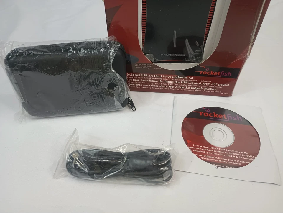 Rocketfish 2.5" USB 2.0 Hard Drive Enclosure Kit Model RF-HD25 - Image 2 of 4