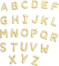 26Pcs Alphabet Letter Charms