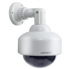 Dummy Camera Blinking Light Outdoor Dome Flashing LED Fake Security Camera
