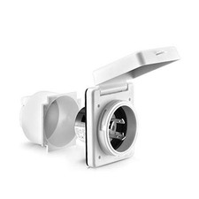 ETL Listed 30 Amp Shore Power Inlet, NEMA L5-30P Twist Lock RV Plug with